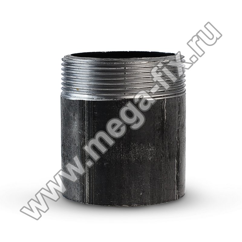 Штуцер под приварку «резьба» ДУ 150 мм (D 165 мм), L 120 мм, G 6